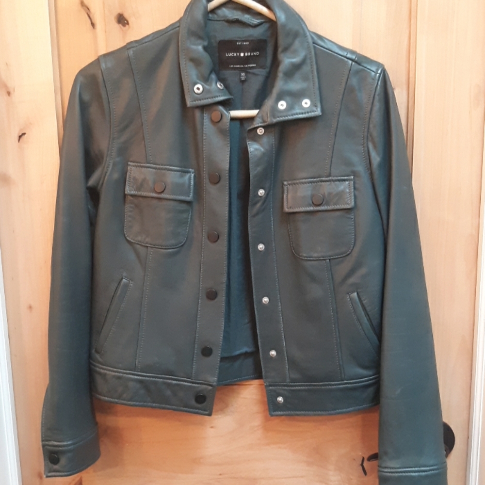 Lucky Brand Leather Jacket